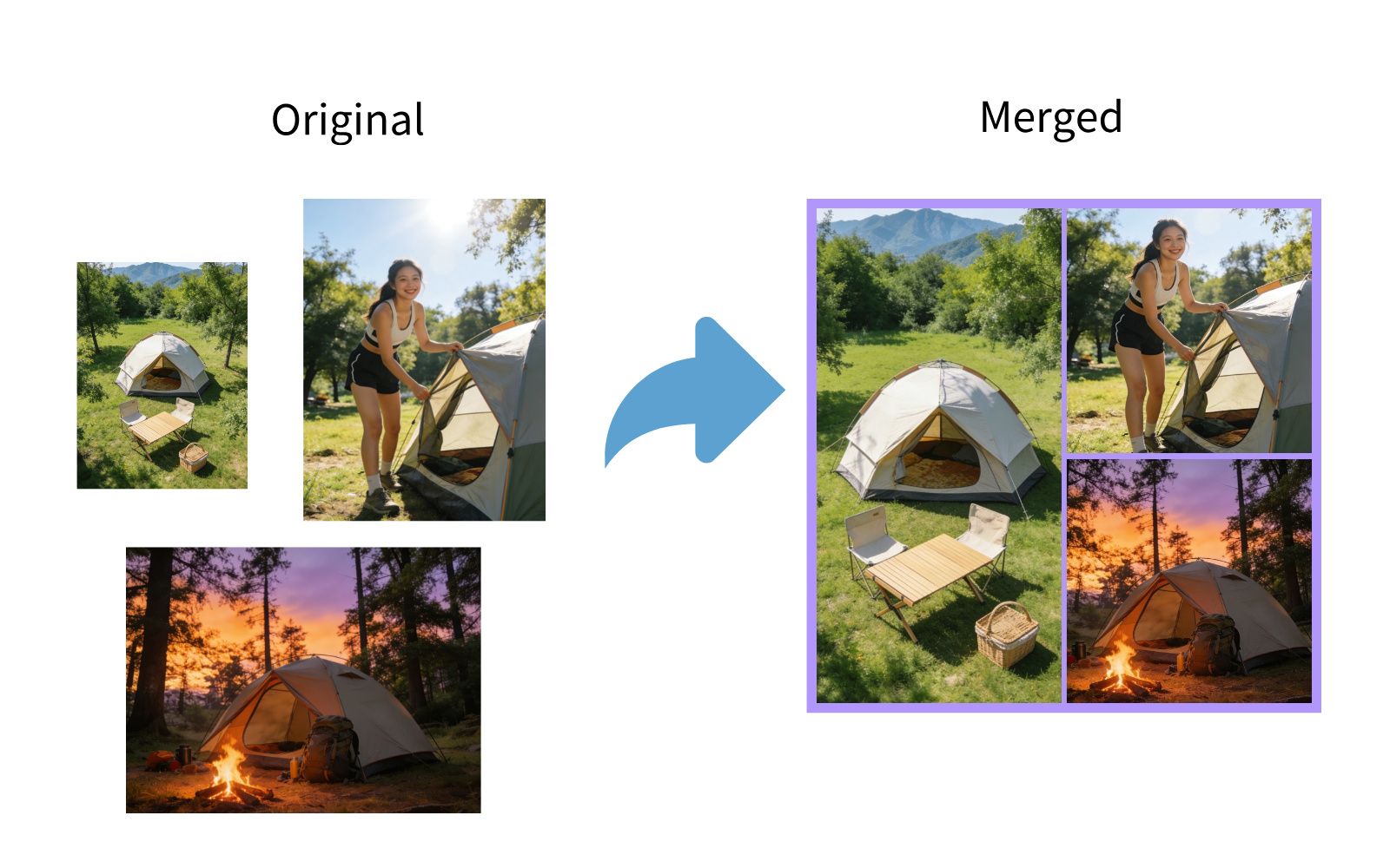 Merged Image Example
